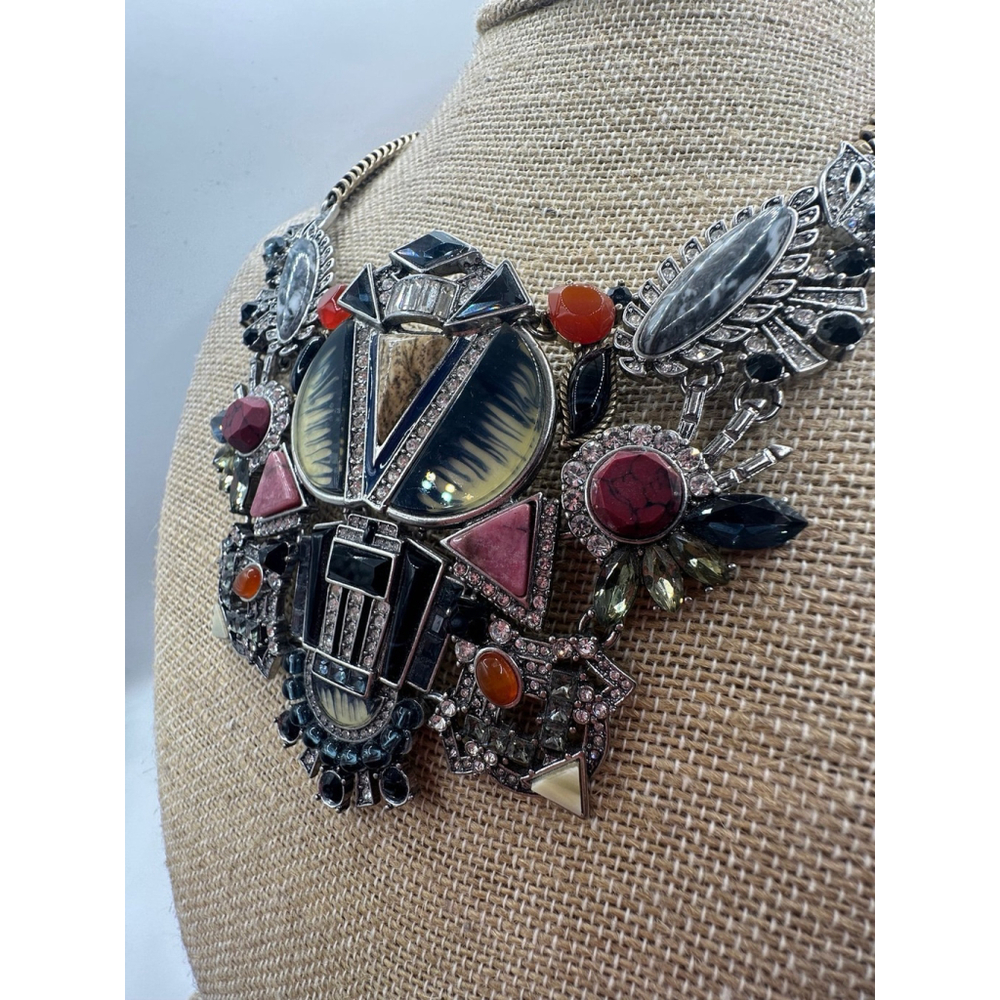 Serengeti Semi Precious Statement Necklace